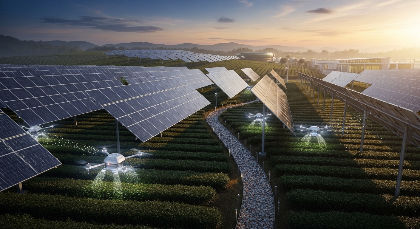 Solar Panels Teas Passage