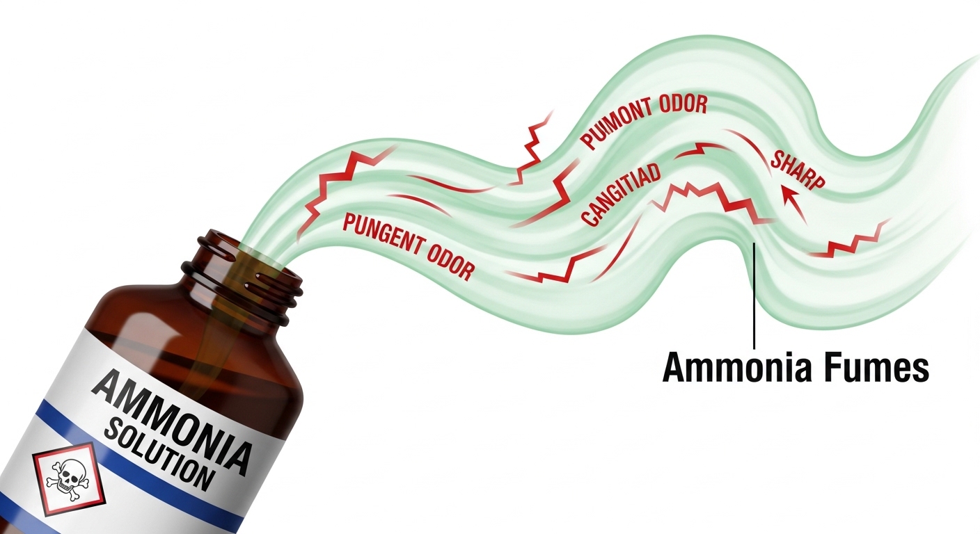 what does ammonia smell like