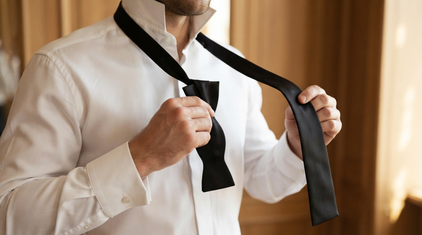 how to tie a bow tie