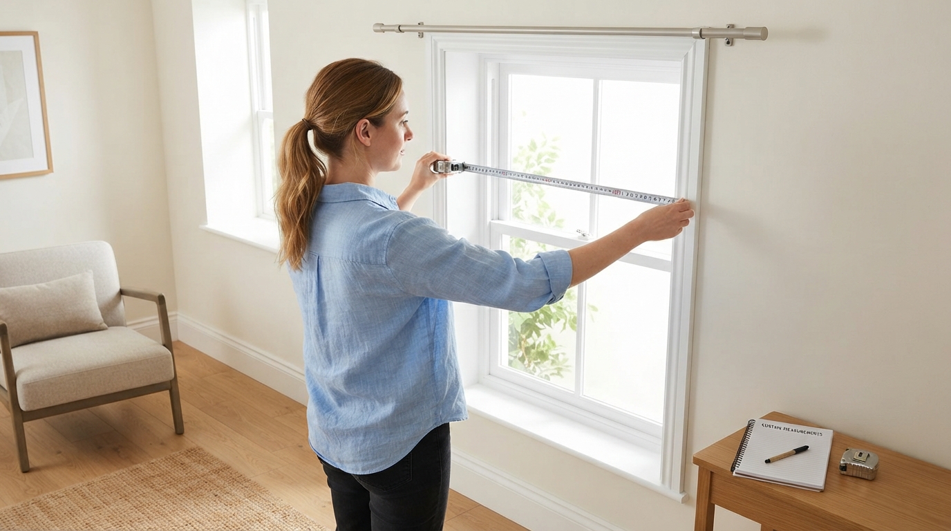 how to measure for curtains